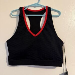 Mono B Racerback Style Padded Sports Bra